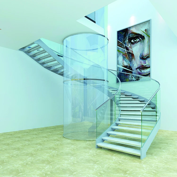 モダンな湾曲したガラスの階段 らせん階段のデザイン 湾曲した階段 階段 Buy 湾曲した階段アート 湾曲した階段戸棚 湾曲した階段壁アート Product On Alibaba Com