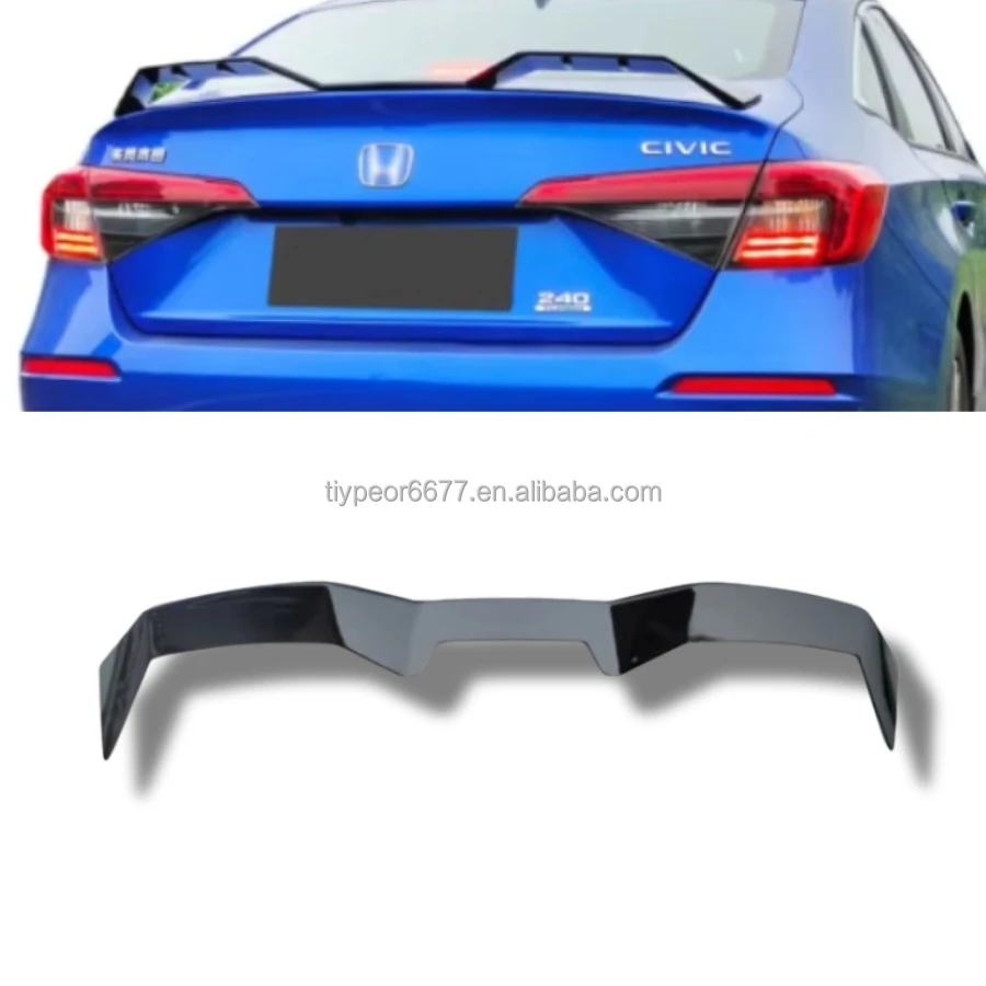 product hot cheap selling factory automatic rear trunk spoiler wing rear trunk tail for honda 11th generation civic 2022 modified car-3