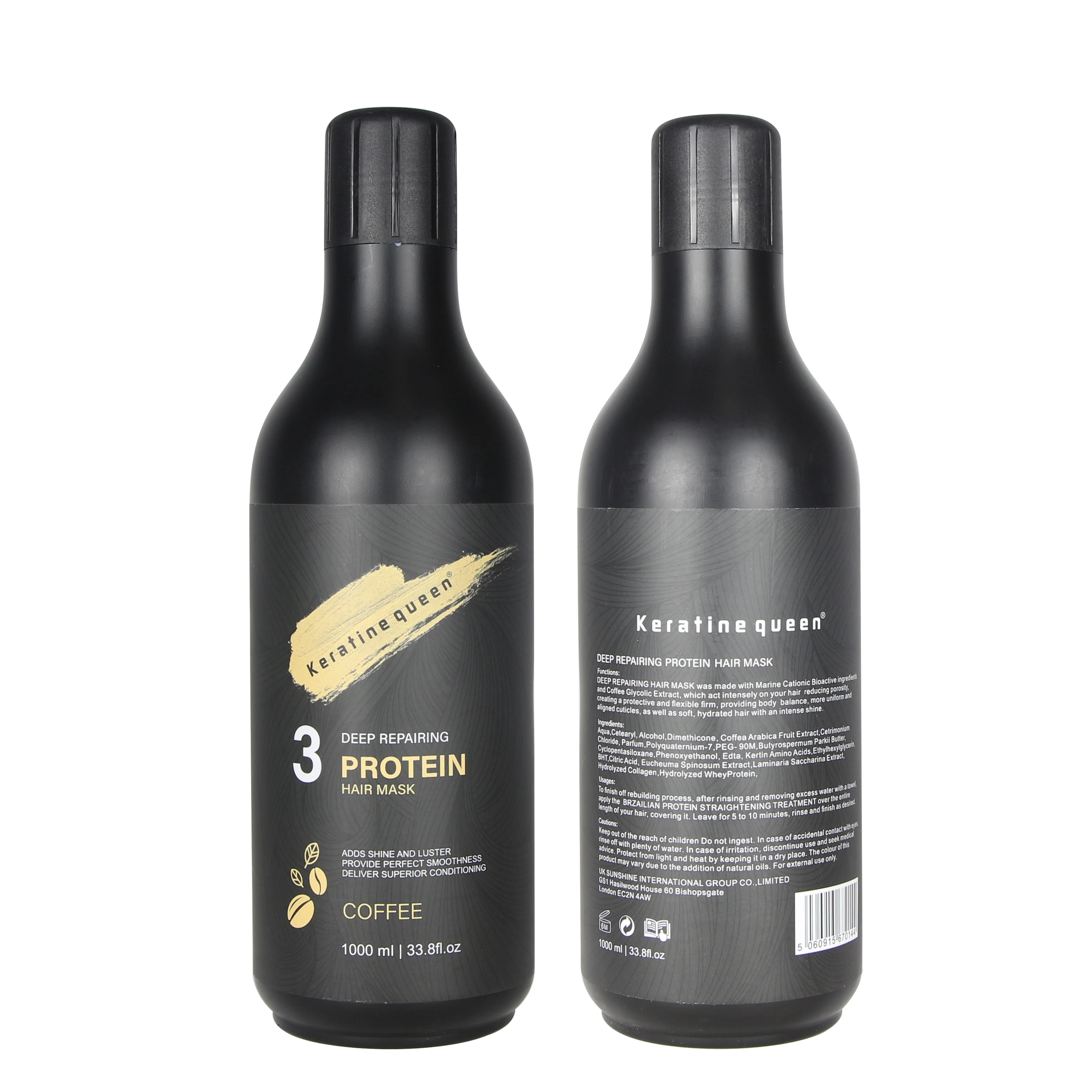 OEM/ODM бразильское профессиональное органическое оливковое масло белка Ботокс кератин выпрямление лечение волос маска