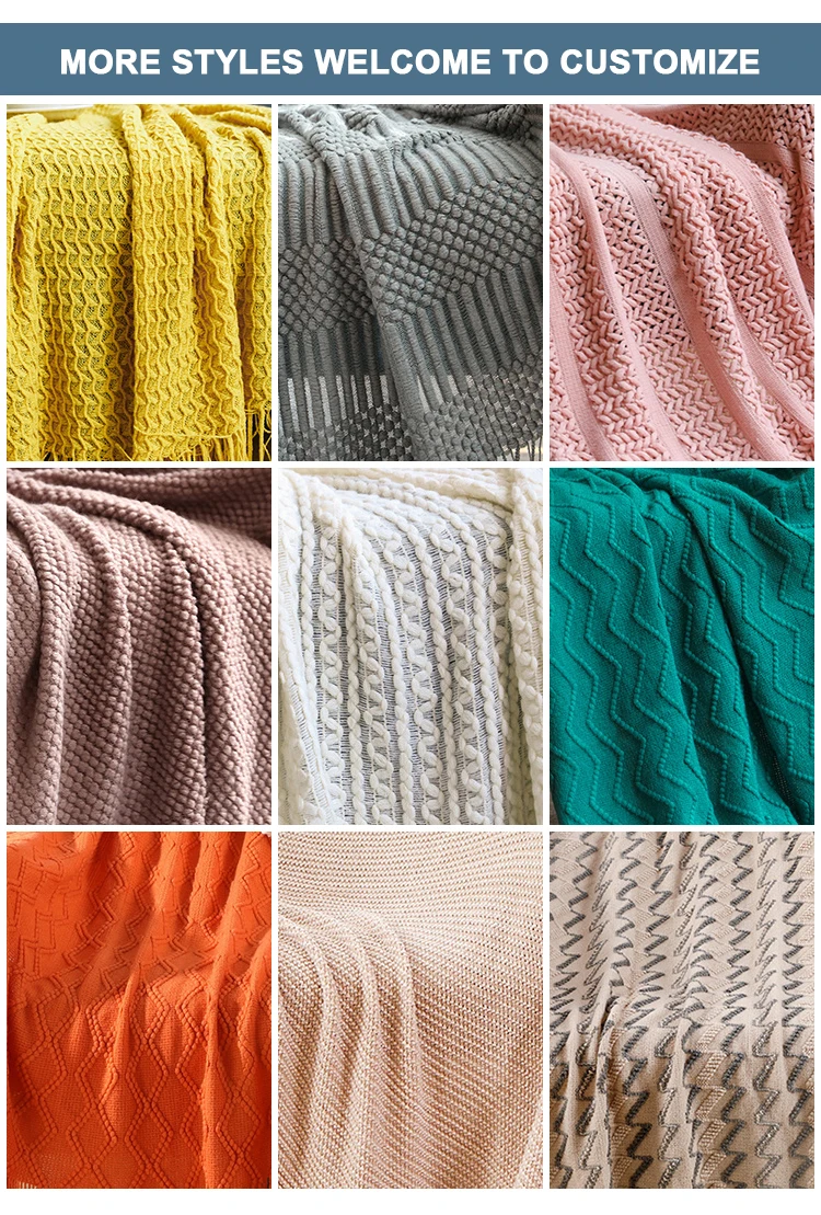 Cheap Blanket Bedding Set Super Soft Warm Winter Chenille Bed Blanket