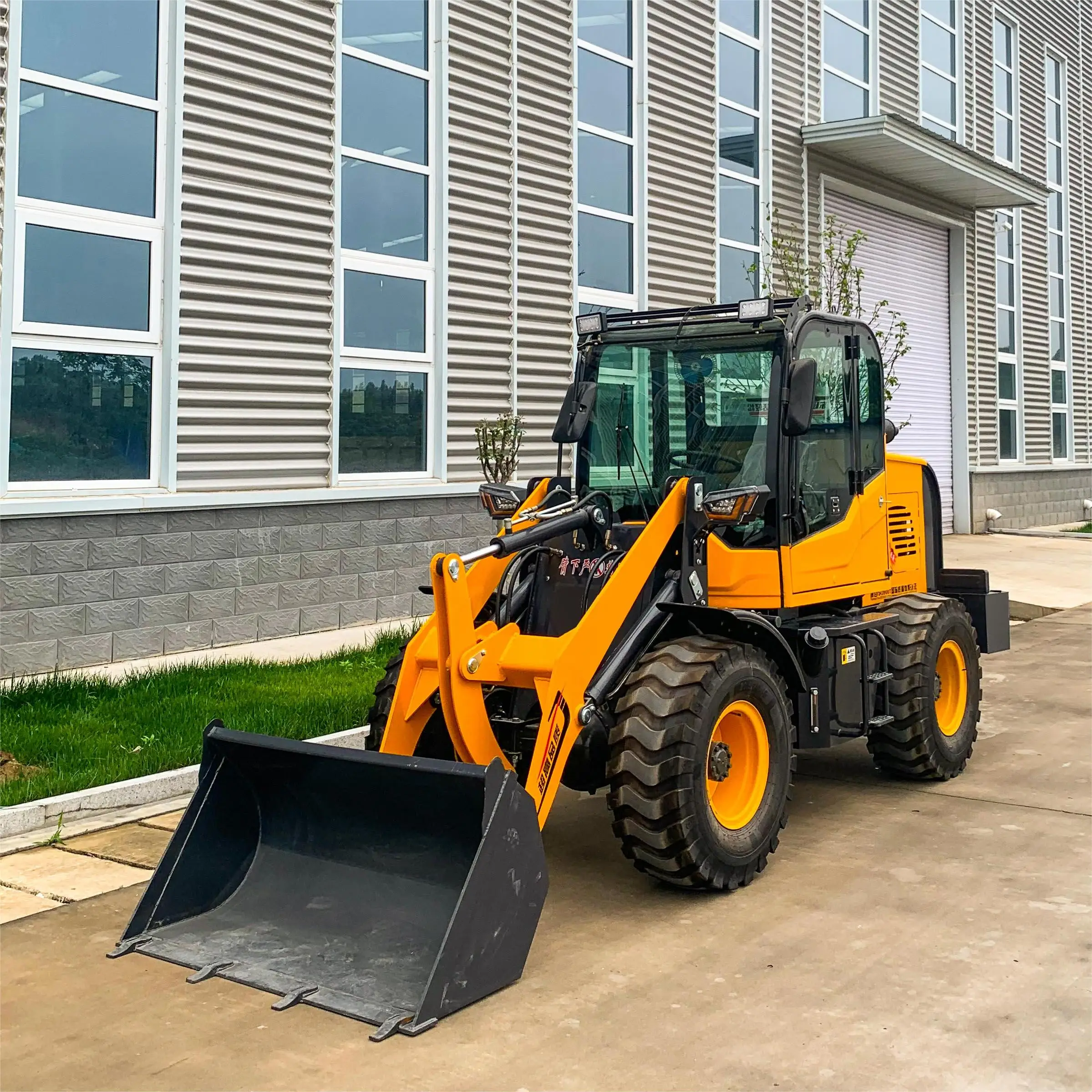 Loader Wheel Type High Performance Hydraulic Wheel Type Front Loader for Sale
