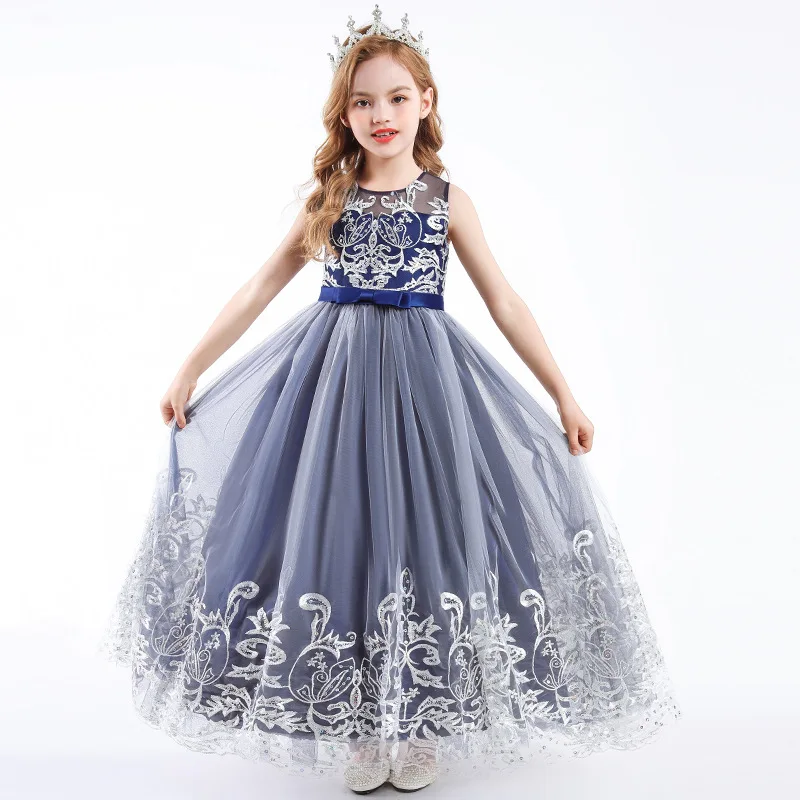 High Quality Children Clothing Wholesale Elegant Lace Flower Designed ...