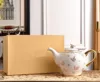 White-tea pot