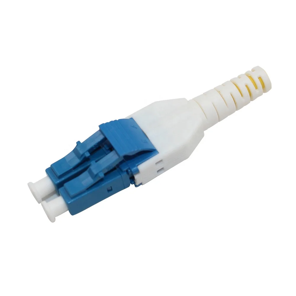 Lc upc connector multimode fast connector optical fiber lc duplex uniboot connector