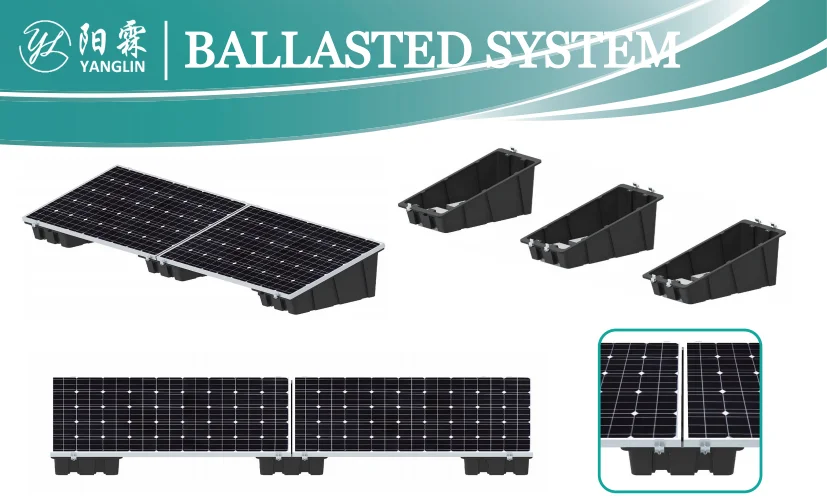 Solar Panel Ballast Plastic Bucket Frames Mounting Tray for Solar ...