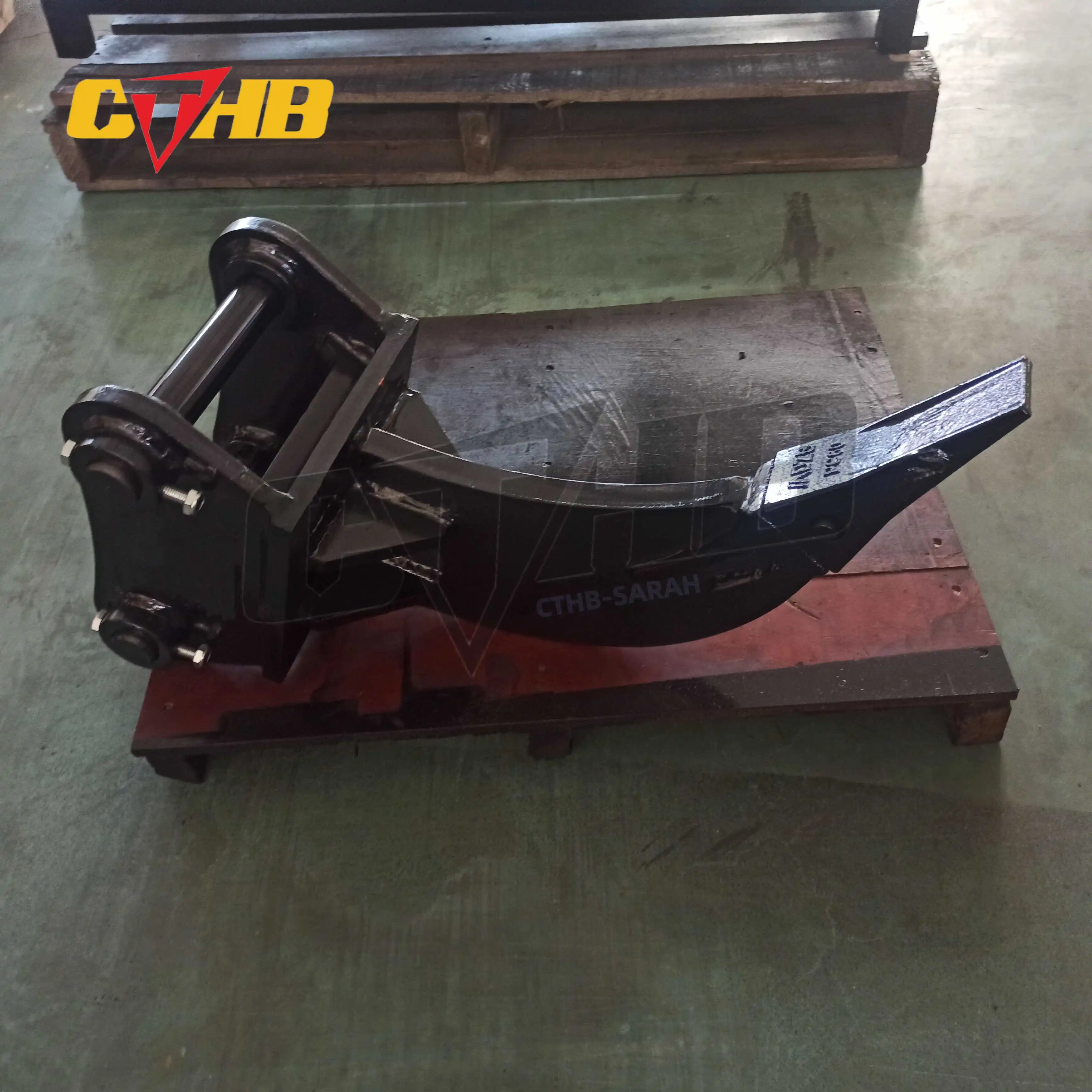 Single Leg 2 Wing Ripper Excavator Ripper Single Tooth CTHB Earth Digging Ripper Frozen Ground ...