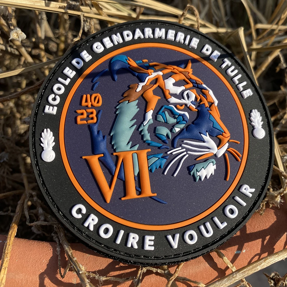 High Quality Clothing Labels Logo Soft 2D 3D Rubber PVC Patch Badge Custom PVC Hook and Loop Patch