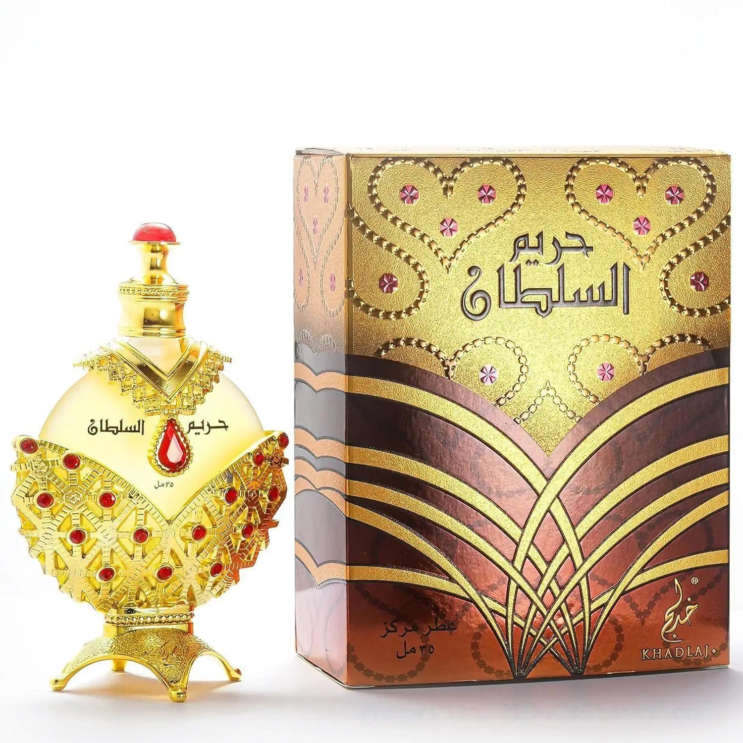 Hareem Al Sultan Gold Perfume Oil - 35 ML by Khadlaj Premium Quality Best Fragrance Perfumes for Unisex