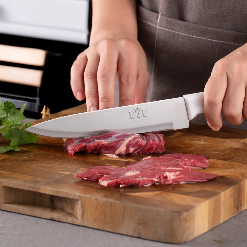 Factory Wholesale 5pcs Kitchen Knife Set 3cr13 Stainless Steel Kitchen