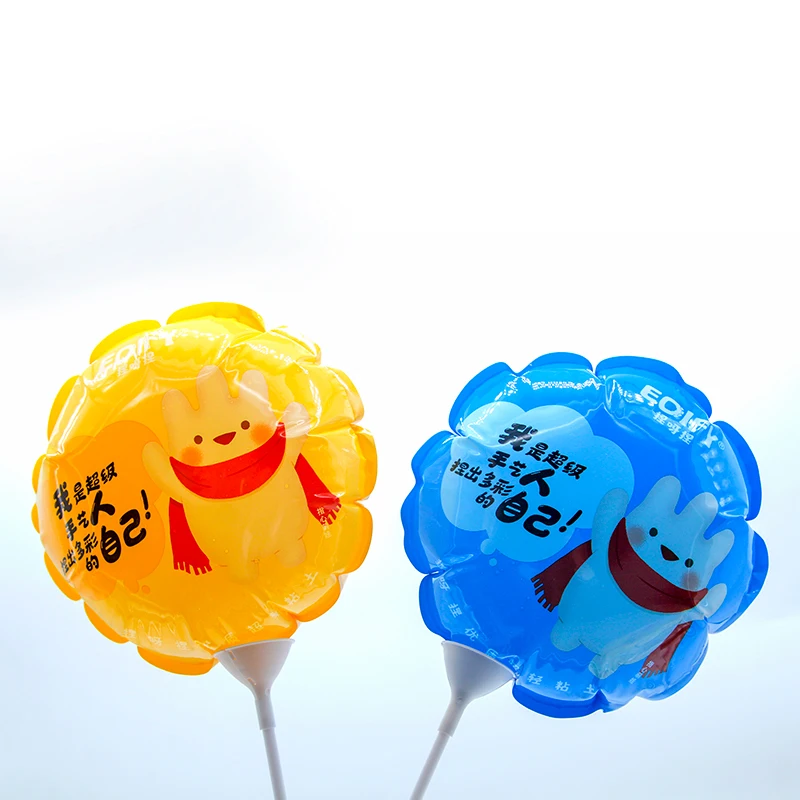 New item safety children festival holidays gift plastic self-inflatable balloon bags