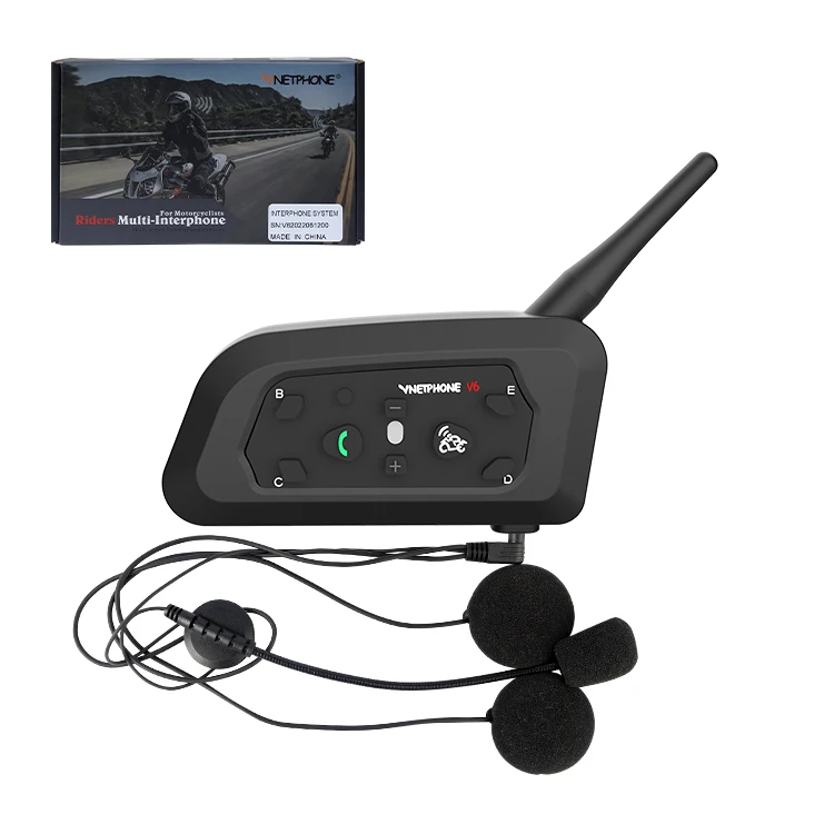 Vnetphone Motorcycle Helmet Headset Riders Intercom - Main Image