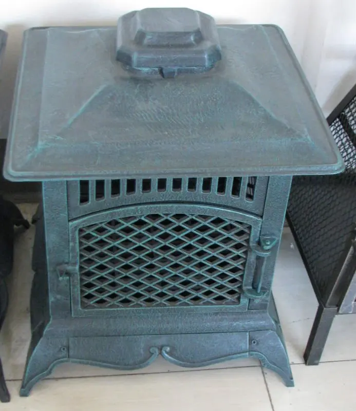 Мексиканский чугунный уличный камин садовый химинеа с искрящимися сетчатыми дверями обогреватель для задних дворов деревянная дровяная