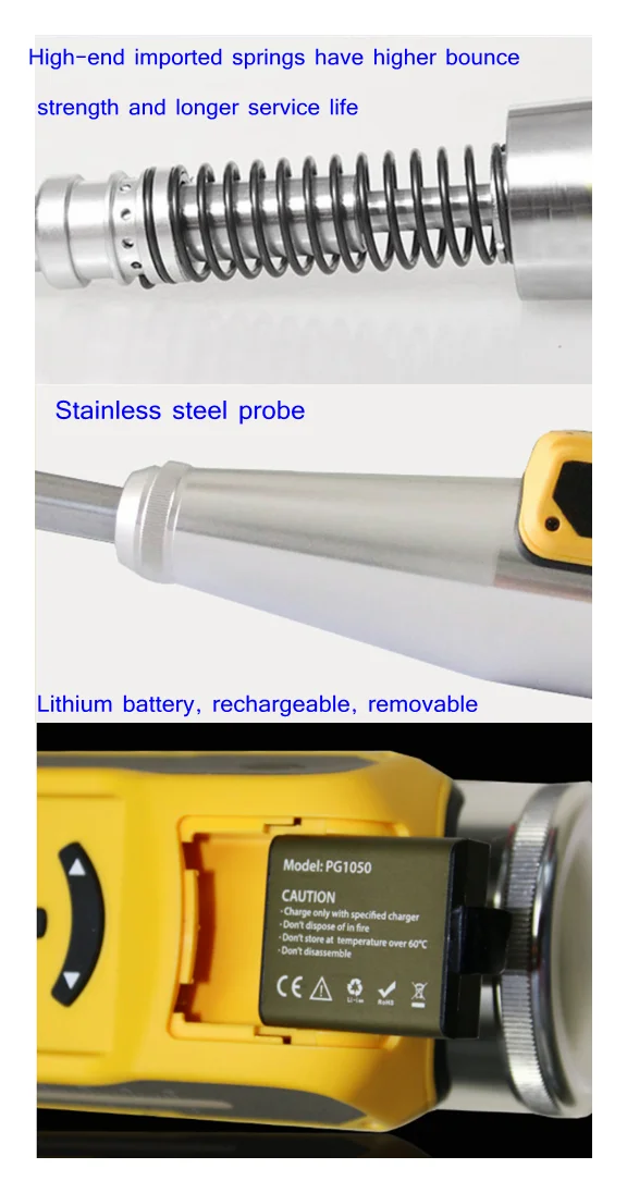 OBRK Digital Concrete Test Rebound Hammer - HT-225D