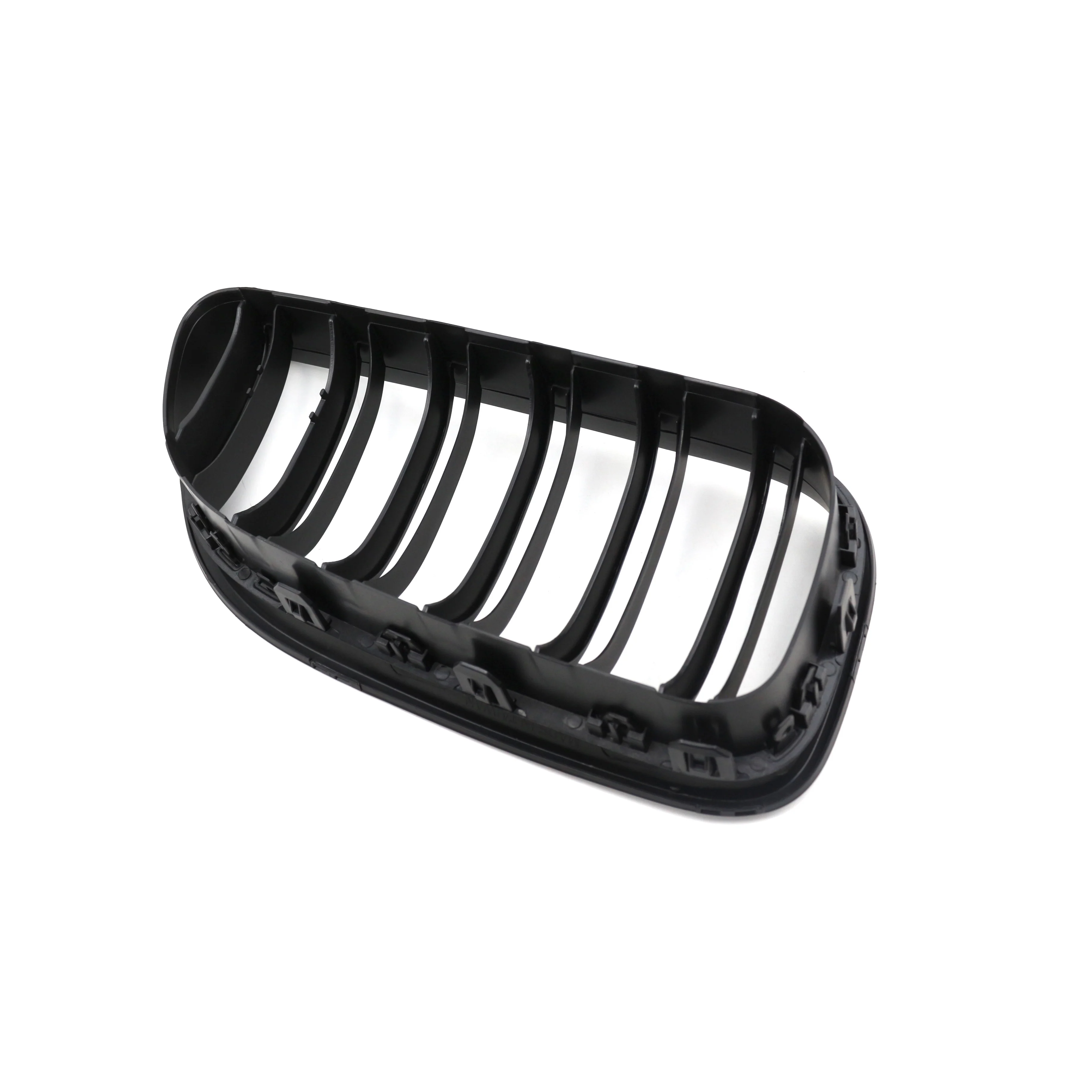 product tiypeor car carbon fiber f06 double line abs car gloss black front kidney grille car grille for bmw 6 series 2012 2016 year-7