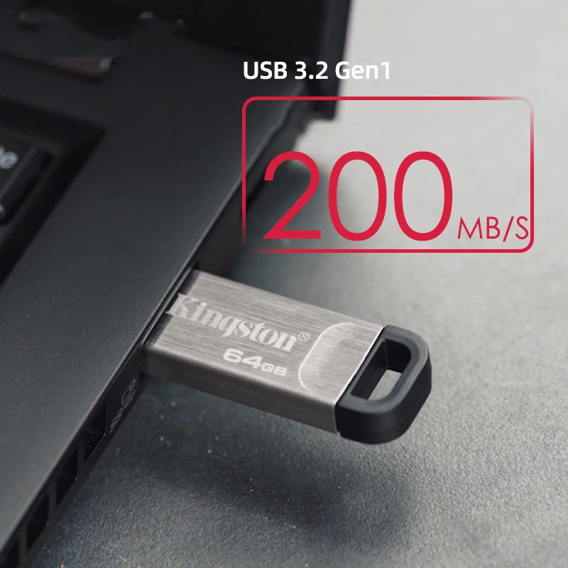 Kingston Datatraveler Kyson 32GB USB 3.2 Metal Flash Drive