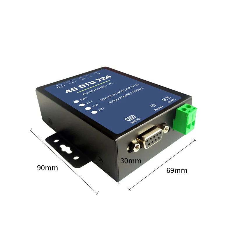 Wireless Data Transmission DTU 4G Gsm RTU MQTT Protocol