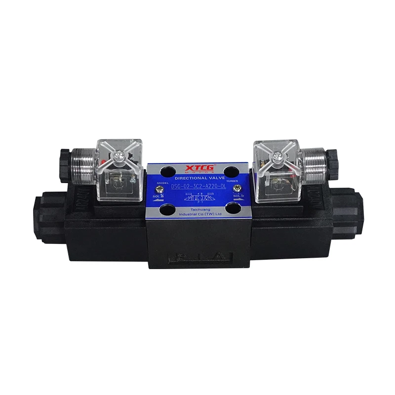 Hydraulic Solenoid Valve DSG02 DSG03 3C2 3C3 3C4 3C6 2B2   DC12V 24V  AC220V 110V   Directional Control Valve Reversing Valve