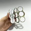 Three-finger ring clip holder - silver