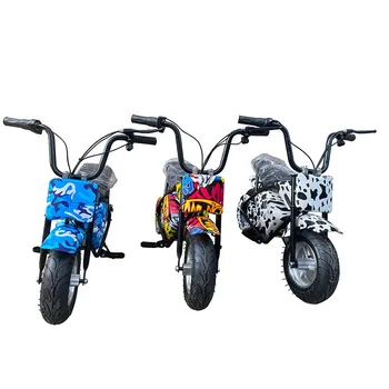 Mini Haley children's electric motorcycle Two-wheeled toy car Off-road vehicle Electric scooter