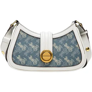 2026 Women's Summer Fashion Luxury Customizable Single Shoulder Crossbody Bag Original Canvas Design Direct Factory Ladies