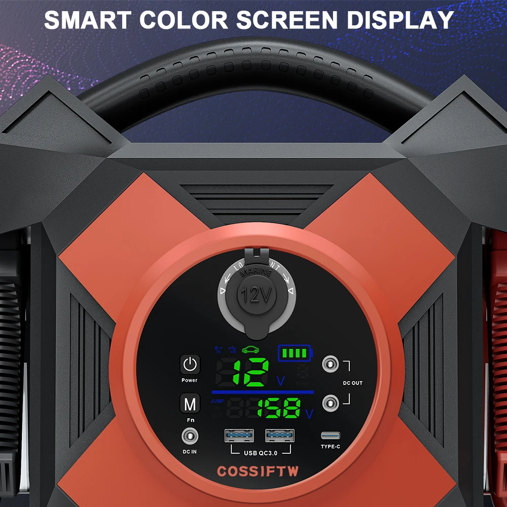 Peak jump starter charger specifications 15V DC ±0.3V