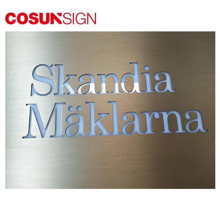 COSUN led light box advertising light box outdoor signage for wall mount