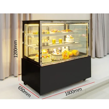 Mini Cake Showcase Cake Display Counter Fridge Refrigerated Display Refrigerated Showcase