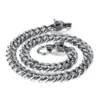Gx2349-steel necklace steel color