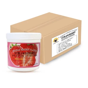 High-Quality Strawberry Food Flavor Supplier Flavor Additives Bulk Strawberry Flavor Powder for Confectionery Production