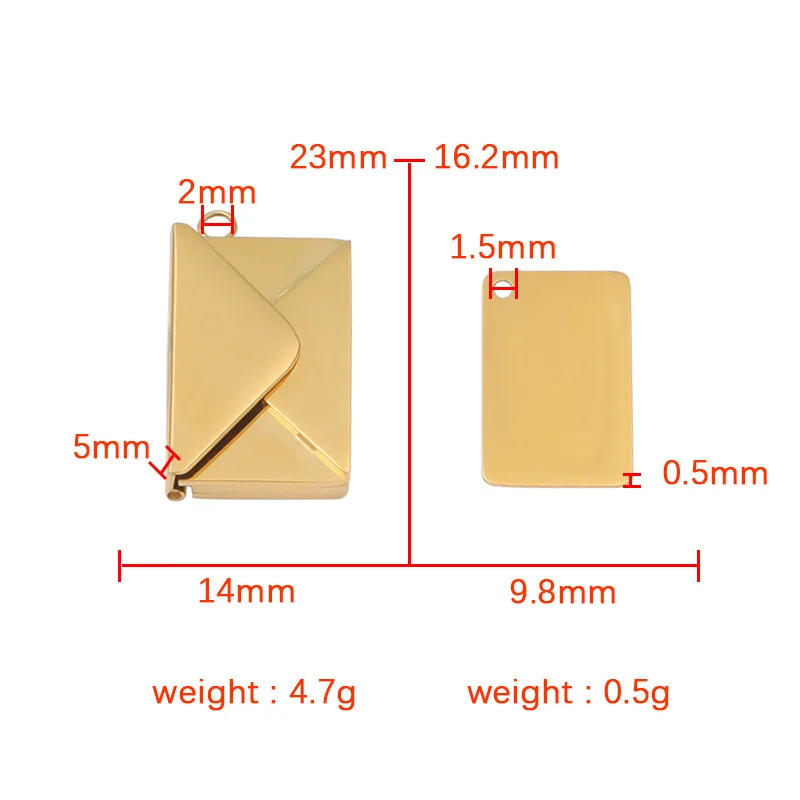 Love Letter Envelope Pendant Necklace