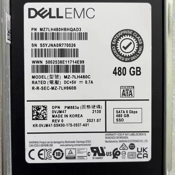 High Performance SATA Server SSD 480G PM883 Compatible with for Dell for Servers