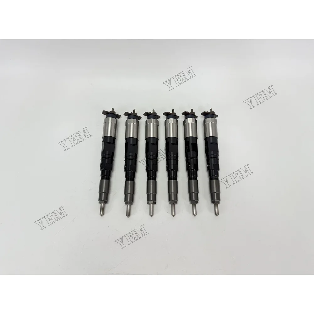 For John Deere 6081 Injector RE508825 RE524371 095000-0820 Diesel Engine Parts