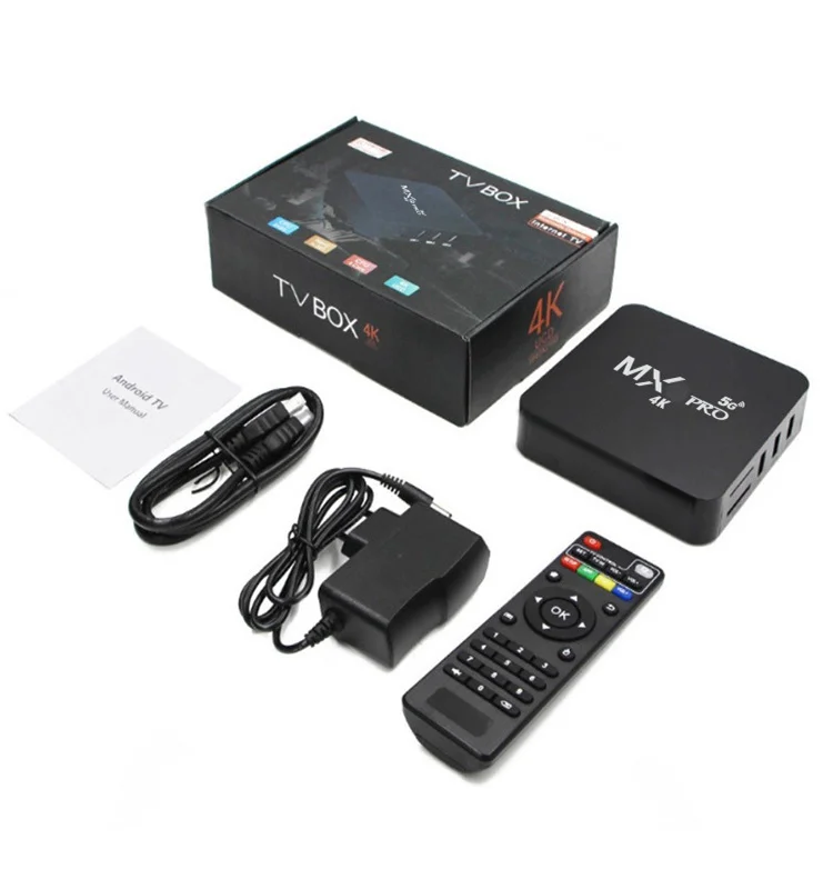 2024 Wholesale Media Player MXQ PRO Smart TV 4K Box