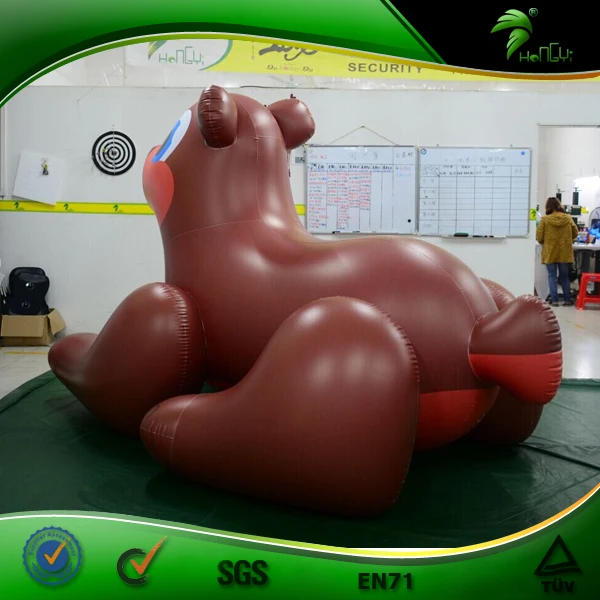 Advertising Inflatable Bear Characters Inflatable Hongyi Animals with SPH Cartoon Sexy Video