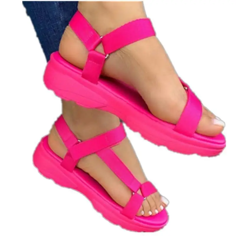 Big Size 43 Multi Colors Casual Shoes Woman Flat Comfortable Sandals Shoes Womens Shoes Sandals 