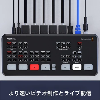 Blackmagic Design ATEM Mini Pro ISO Video Switcher for Live