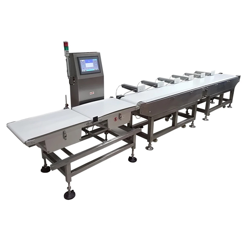 Food Grade Industrial Scale Automatic Check Weigher Weighing