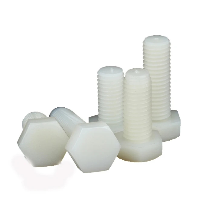  Tornillos de plástico, tornillos hexagonales de nylon, tornillos  de plástico, tornillos de tornillo aislados, M3M10M12-415 (20 tabletas) :  Industrial y Científico