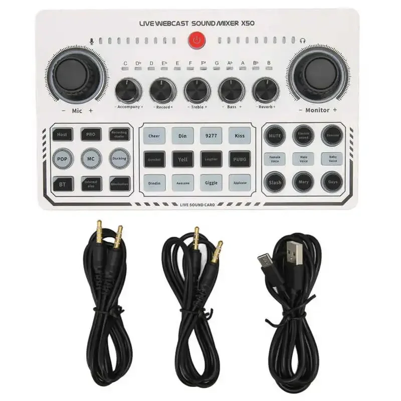 X50 Live Sound Card - Enhance Your Streaming Experience