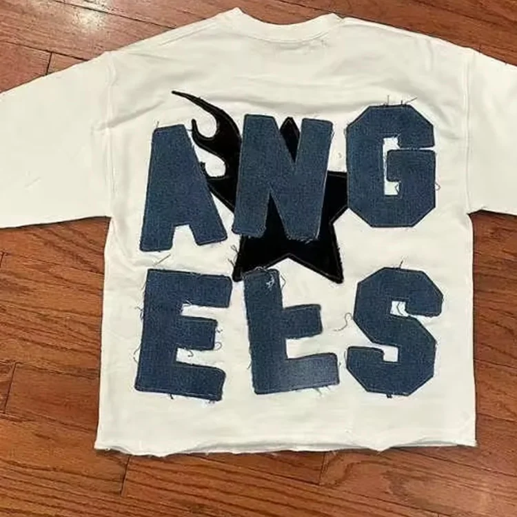 ◆YOUHEE◆ APLIQUE LETTERING TSHIRTS WHITE 788093_XJGTO_9799_001_100_0000