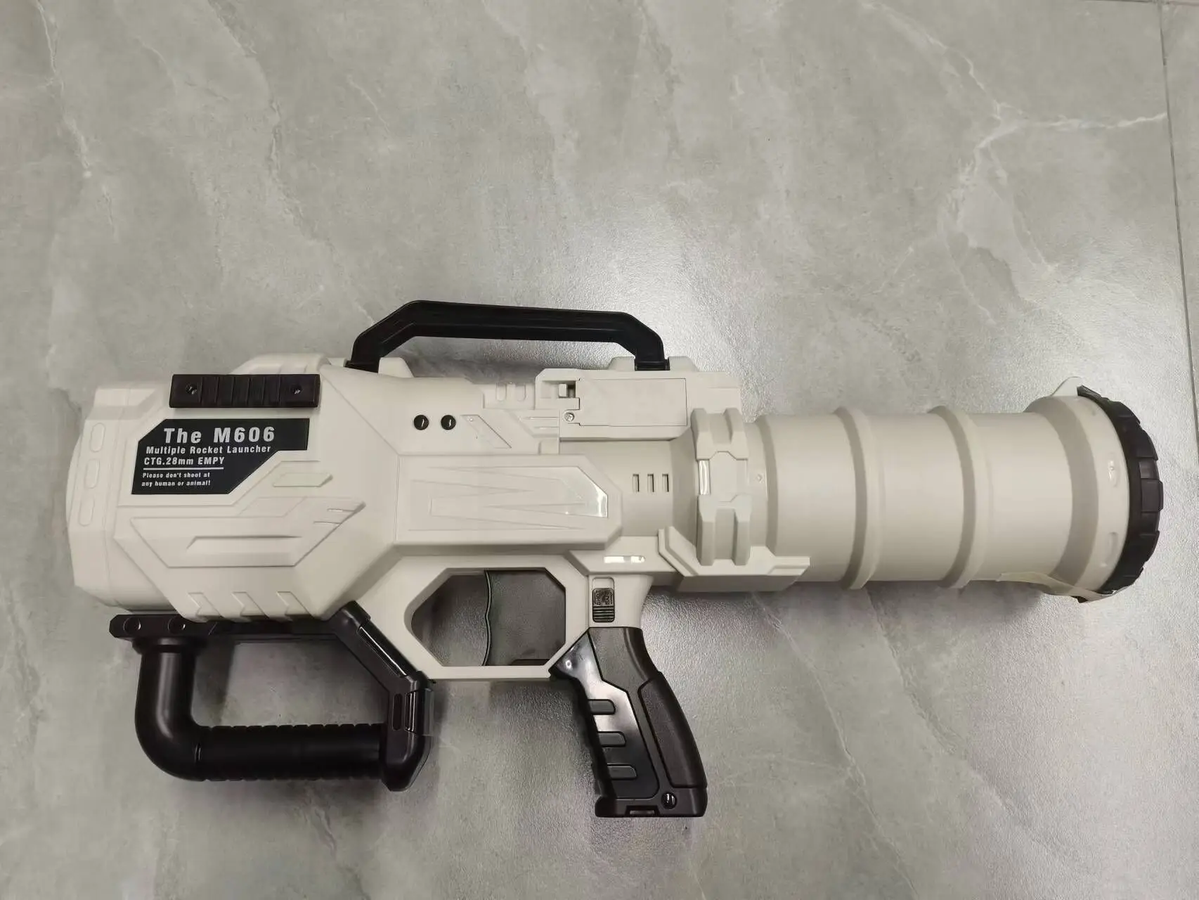 Rocket Gun Multiple Launcher Toy Bubble Electric Fun