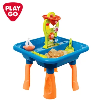 Playgo Unisex Summer Beach & Sand Toys 2-in-1 Play Sand and Water Table for Kids