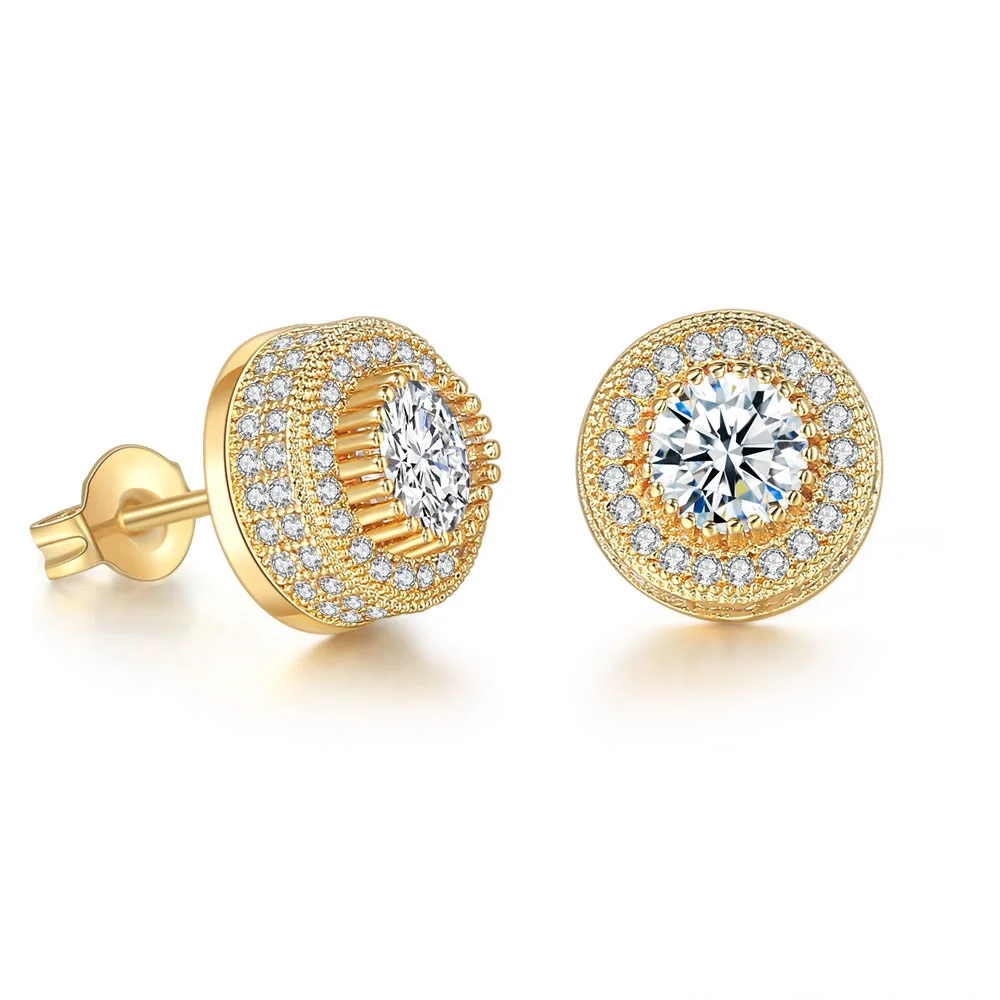 platinum gold earrings