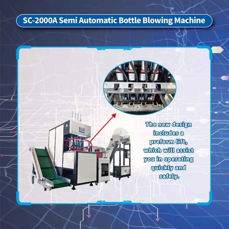 High Speed Bottle Making Machine Plastic Bottle Production Machine Mini Blow Molding Machine