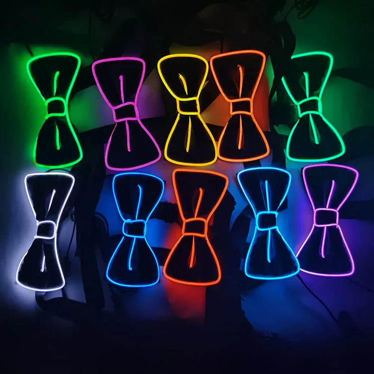 glow in the dark bow tie