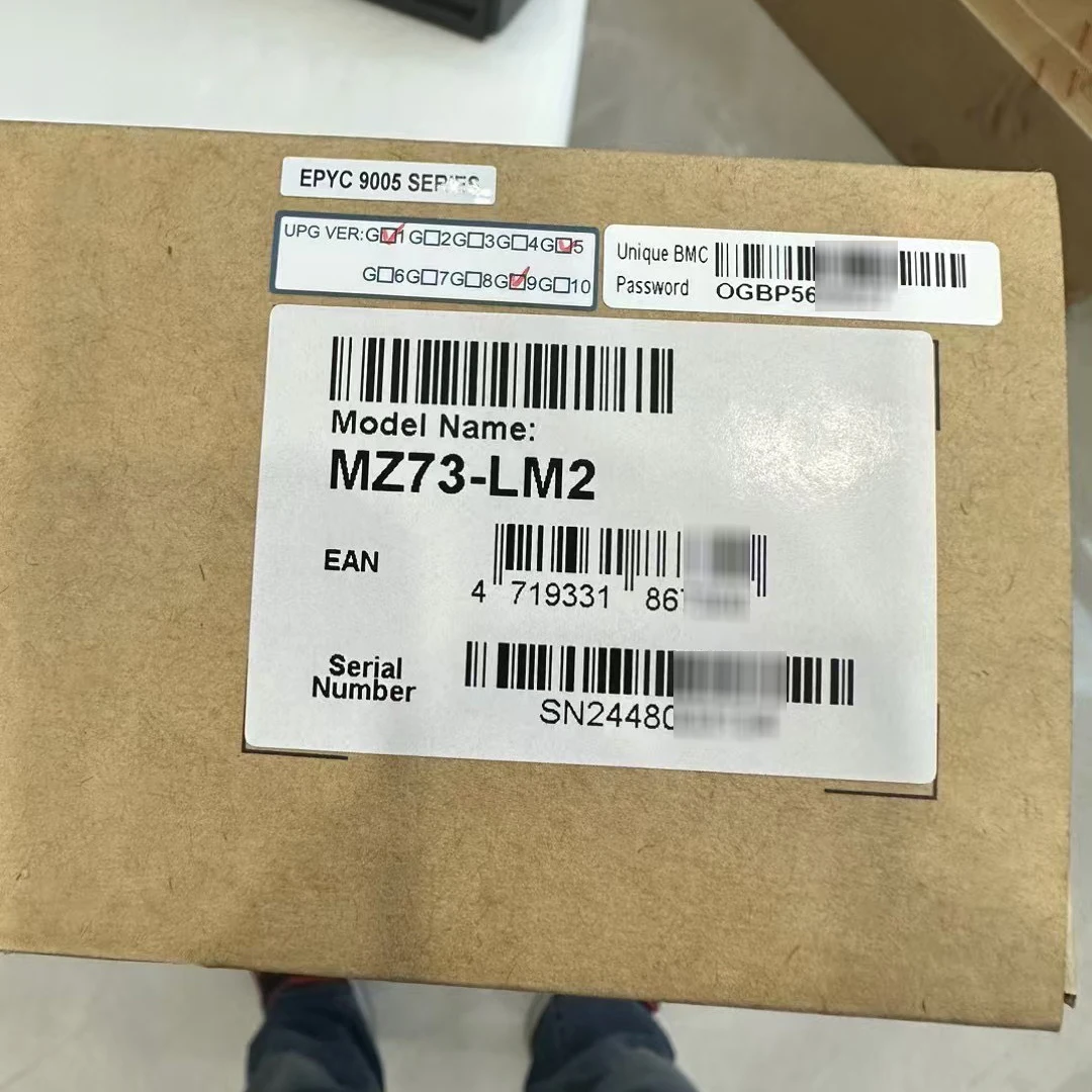 Gigabyte MZ73-LM2 Server Motherboard for AMD EPYC 9004/9005 Series
