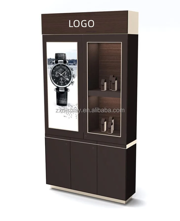 New Design Watch Display Showcase Glass Watch For Watch Jewelry