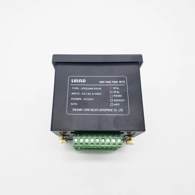 3 Phase Multifunctional Ammeter and Voltmeter Gauge 220V