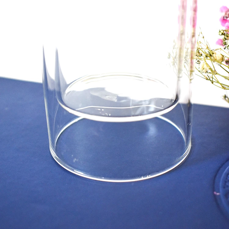Lz Empty Wax Borosilicate Candle Glass Vessels Jars Candle Holder