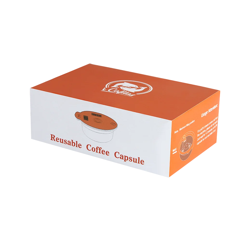 ICafilas180/60ml Refillable Espresso Coffee Maker Capsules for